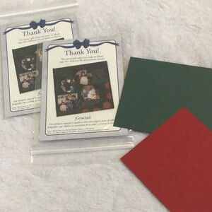 Creative Memories Poinsettia Die Cuts, Bundle of two sets